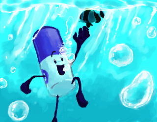 "BFDI Marker", by Yana